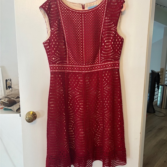 ANTONIO MELANI Dresses & Skirts - ANTONIO MELANI Red Sleeveless A-Line Mini Dress